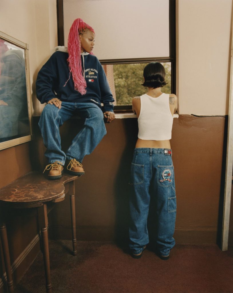 Tommy jeans コラボジーンズ